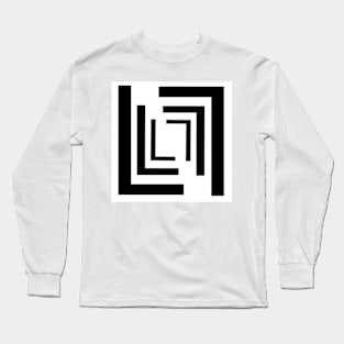 Letter L, the pattern 1 Long Sleeve T-Shirt